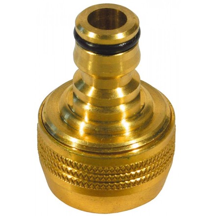 Переходник RACO &quot;Profi&quot; (соединитель-шланг)  латунный, 3/4&quot; 4246-55026B купить в Когалыме