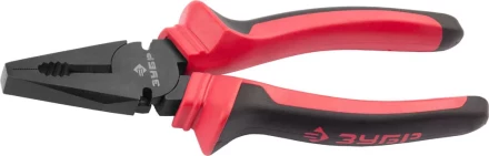 Плоскогубцы ЗУБР "МАСТЕР" комбинированные, маслобензостойкая рукоятка, покрытие оксидированное с полировкой, 180мм 22015-1-18_z01 купить в Когалыме