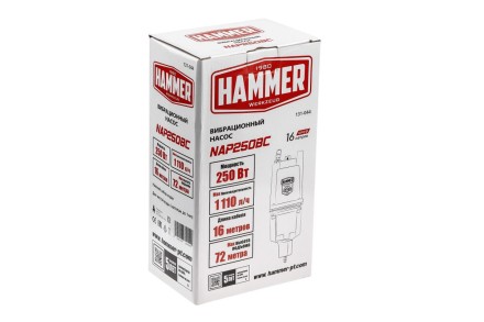 Вибрационный насос HAMMER NAP250BC(16) купить в Когалыме