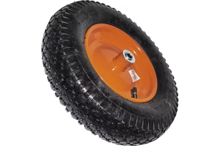 Колесо пневматическое Вихрь КТ-380-16 (380 мм, d 16мм) для тачек 90-1, 110-1 73/7/4/9 купить в Когалыме