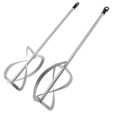 Комплект насадок для строительного миксера Denzel 84839, 2шт., 220х560 мм, оцинкованные, хвостовик HEX13 купить в Когалыме