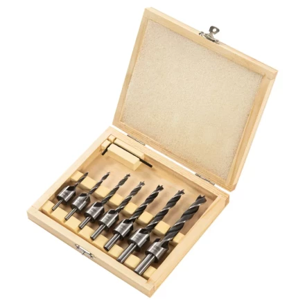 Набор сверл зенкеров по дереву Denzel 704272, 3-10 мм, набор 7 шт купить в Когалыме