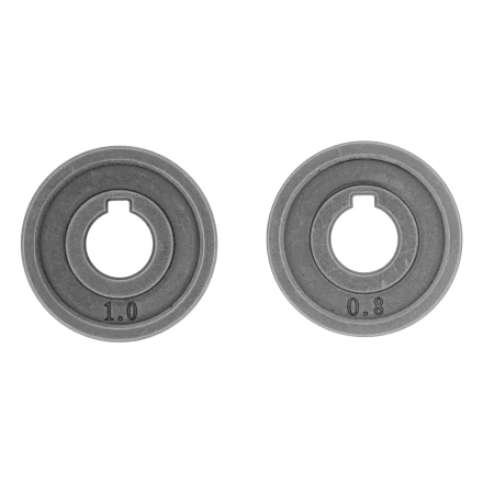 Подающий ролик, зубчатый профиль под флюсовую проволоку 0,8-1мм, 2 шт Denzel 93652 купить в Когалыме