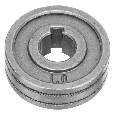 Подающий ролик, зубчатый профиль под флюсовую проволоку 0,8-1мм, 2 шт Denzel 93652 купить в Когалыме