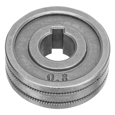 Подающий ролик, зубчатый профиль под флюсовую проволоку 0,8-1мм, 2 шт Denzel 93652 купить в Когалыме