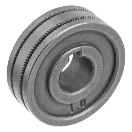 Подающий ролик, зубчатый профиль под флюсовую проволоку 0,8-1мм, 2 шт Denzel 93652 купить в Когалыме