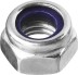 Гайка DIN 985 с нейлоновым кольцом, M8, 8 шт, кл. пр. 6, оцинкованная, ЗУБР 303586-08 купить в Когалыме