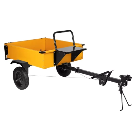 Прицеп для мотоблока Denzel TT-500, оцинк., груз. 500 кг, рег. сцепка, колеса 4.00-10, в упаковке купить в Когалыме