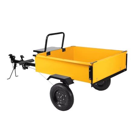 Прицеп для мотоблока Denzel TT-500, оцинк., груз. 500 кг, рег. сцепка, колеса 4.00-10, в упаковке купить в Когалыме