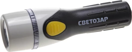 Фонарь СВЕТОЗАР "UPITER" ручной с пластмассовым корпусом и ремешком, ксеноновая лампа, 2xC SV-56373 купить в Когалыме