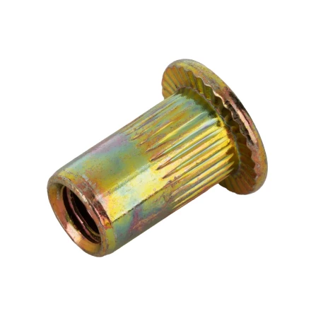 Заклепки резьбовые, стальные, оцинкованные, М4, пластиковый кейс, 140 шт. Denzel 40601 купить в Когалыме