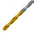 Сверло спиральное по металлу 3 х 100 мм, Р6М5, Golden Tip, удлиненное, 2шт. Denzel 718247 купить в Когалыме