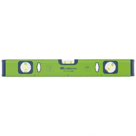 Уровень алюминиевый УС-1,0-400 СИБРТЕХ артикул 34100 купить в Когалыме