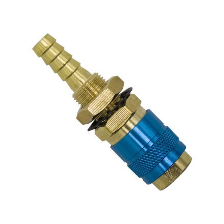 Быстросъемное соединение с резъбовой втулкой М NW5- штуцер 8 мм (Blue) FA3086 купить в Когалыме