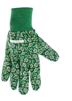 Перчатки садовые х/б ткань с ПВХ точкой, манжет, S PALISAD 67761 купить в Когалыме