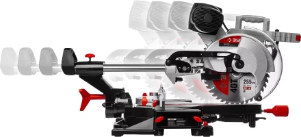 Пила торцовочная с ременной передачей ЗПТ-255-1800 ПЛР серия МАСТЕР купить в Когалыме