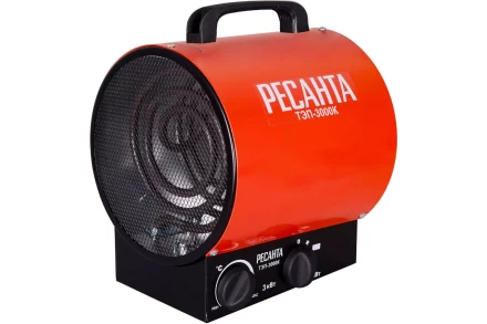 Тепловая пушка электрическая РЕСАНТА ТЭП-3000К купить в Когалыме