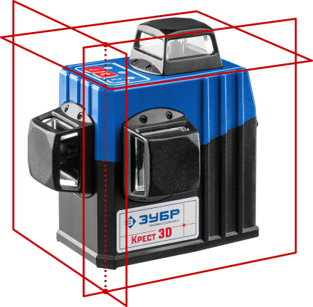 Нивелиры лазерные Крест-3D 360 3 перпендикулярные плоскости серия ПРОФЕССИОНАЛ купить в Когалыме