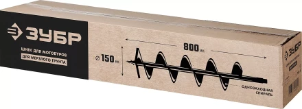 ЗУБР d 100 мм, грунт, шнек для мотобуров (7051-10) купить в Когалыме