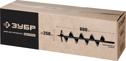 ЗУБР d 100 мм, грунт, шнек для мотобуров (7051-10) купить в Когалыме