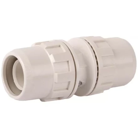 Соединитель ЗУБР "ШиреФит" "штуцер с гайкой - штуцер с гайкой", 26мм 51490-26 купить в Когалыме