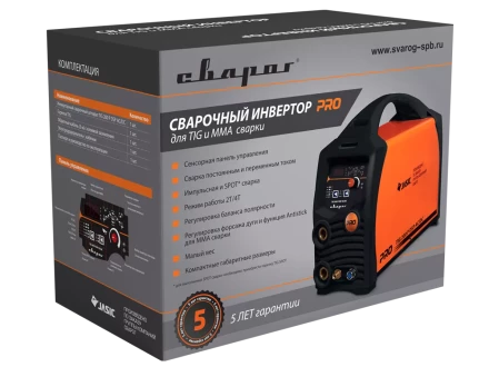 Сварочный инвертор Сварог PRO TIG 200 P DSP AC/DC (E201) купить в Когалыме