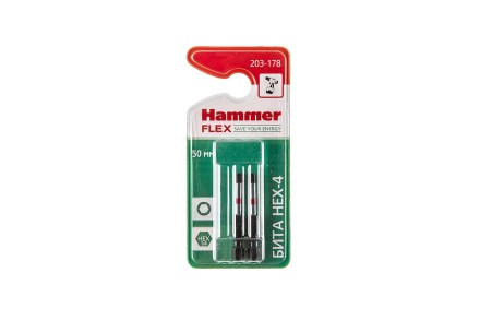 Бита HAMMER HEX4 50мм купить в Когалыме