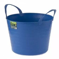 Ведро гибкое сверхпрочное 14 литров синее  СИБРТЕХ 67503