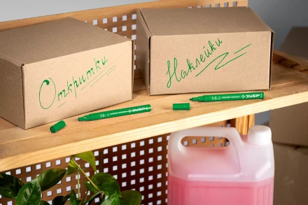 ЗУБР МК-80 зеленый, 0.8 мм маркер-краска (06324-4) купить в Когалыме