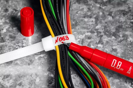 ЗУБР МК-80 зеленый, 0.8 мм маркер-краска (06324-4) купить в Когалыме