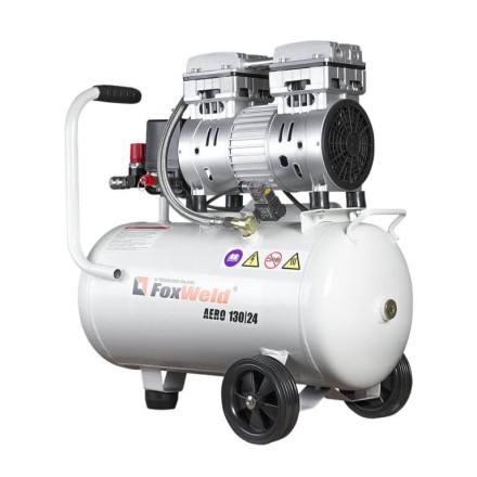 Компрессор безмасляный коаксиальный AERO 130/24 oil-free FoxWeld купить в Когалыме