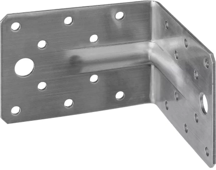 ЗУБР УНКУ-2.0, 65 x 90 x 90 x 2 мм, усиленный нержавеющий крепежный уголок, Профессионал (310516-65) купить в Когалыме
