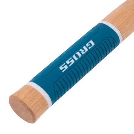 Молоток-гвоздодер GROSS 10413, 380 г, угол 75, магнит, обрезиненная рукоятка American Hickory купить в Когалыме