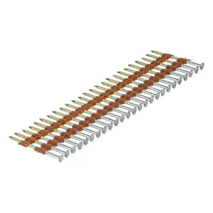 Гвозди для пнев. нейлера (оцинк.), длина - 50 мм, диам. - 2,9 мм, 2000 шт. Denzel 57682 купить в Когалыме