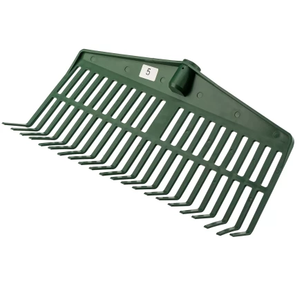 Грабли веерные пластиковые Сибртех, 420 мм, 22 плоских зуба, без черенка, Россия, 617055 купить в Когалыме