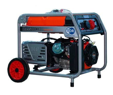 Генератор бензиновый TOR KM9500HE 7кВт 220В/380В с электростартером 1045858 купить в Когалыме