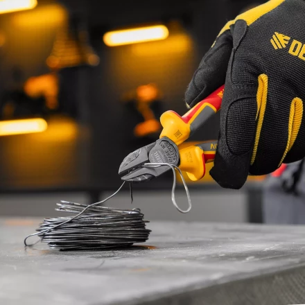 Бокорезы, диэлектрические рукоятки Denzel 17788, до 1000 В, трехкомпонентные рукоятки, 160 мм купить в Когалыме