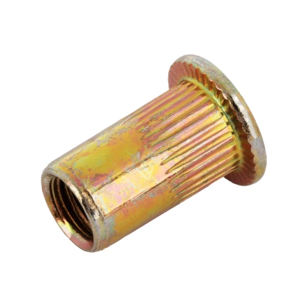 Заклепки резьбовые, стальные, оцинкованные, М5, пластиковый кейс, 100 шт. Denzel 40602 купить в Когалыме