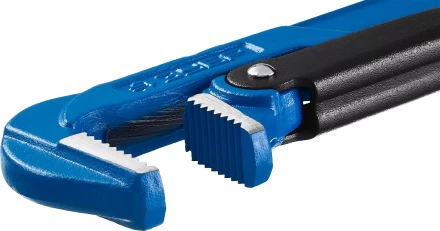 Ключ трубный рычажный ЗУБР "ПРОФЕССИОНАЛ", прямые губки, цельнокованый, Сr-V, № 1,  1" 27335-1_z01 купить в Когалыме