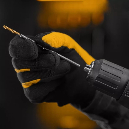 Сверло спиральное по металлу Denzel 3,5 х 112 мм, Р6М5, Golden Tip, удлиненное, 2шт. 718248 купить в Когалыме