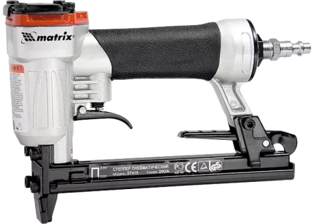 Степлер пневматический для прямоугольных скоб от 10 до 22 мм MATRIX 57420 купить в Когалыме