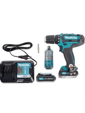 Аккумуляторная дрель-шуруповерт Makita DF333DWYE4 купить в Когалыме