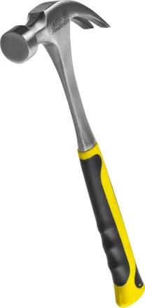 Молоток-гвоздодер STAYER "PROFESSIONAL" цельнометаллический с двухкомпонентной рукояткой, 560г 2025-560 купить в Когалыме