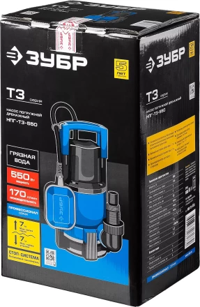 Насос дренажный НПГ-Т3-550 серия ПРОФЕССИОНАЛ купить в Когалыме