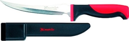 Нож рыбака &quot;FILLET KNIFE&quot; small 150 мм двухкомпонентная рукоятка пластиковые ножны MATRIX KITCHEN 79108 купить в Когалыме
