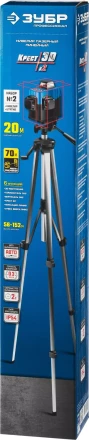 Нивелиры лазерные Крест-3D 360 3 перпендикулярные плоскости со штативом серия ПРОФЕССИОНАЛ купить в Когалыме