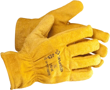 Перчатки кожаные рабочие серия МАСТЕР купить в Когалыме