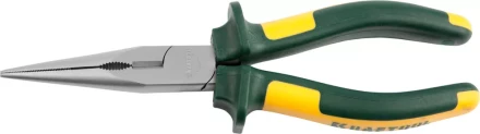 Тонкогубцы KRAFTOOL"KRAFT-MAX",Cr-Mo,маслобензост двухкомп рукоятки,шарнирное соединение с повыш износост,200мм 22011-3-20 купить в Когалыме