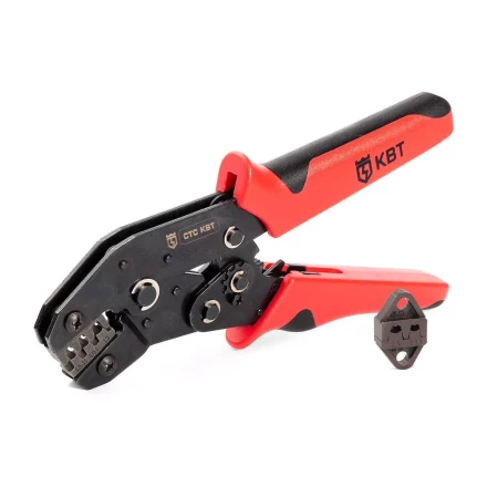 Пресс-клещи КВТ СТС-А с матрицами 248, 63 для опрессовки автоклемм и разъемов (набор) (85137) купить в Когалыме