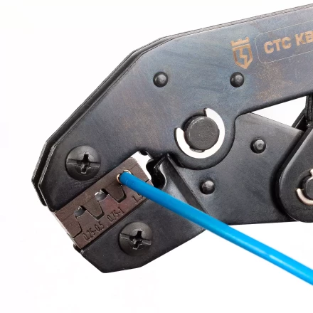 Пресс-клещи КВТ СТС-А с матрицами 248, 63 для опрессовки автоклемм и разъемов (набор) (85137) купить в Когалыме